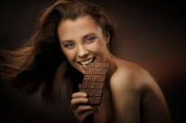 Chocolate Lover Lady